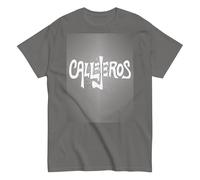 CJS. Presque justice sociale. Don Osvaldo. Argentine. Bande de rock argentin. Unisexe. T-shirt 100 % coton. Il est important de voir le tableau des tailles. Col renforcé non déformable. CAM2920., Gris