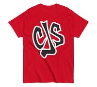 CJS. Presque justice sociale. Don Osvaldo. Argentine. Bande de rock argentin. Unisexe. T-shirt 100 % coton. Il est important de voir le tableau des tailles. Col renforcé non déformable. CAM2919