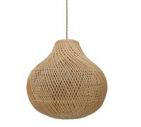 CJSLXGBL Luminaires Suspendus en Rotin Tissé, Éclairage Suspendu en Forme De Panier, Lustre De Style Chinois Tissé À La Main, Lampe Suspendue Rétro en Bambou, pour Salle À Manger, Cuisine