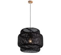 CJSLXGBL Suspension en Bambou Tressé, Luminaire Suspendu en Osier, Lustre Bohème Tissé À La Main De Style Chinois, Lampe Suspendue Rétro en Bambou, pour Salle À Manger Ou Îlot De Cuisine