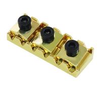 Cjueiom Écrou de verrouillage pour guitare électrique Floyd Rose, compatible avec système de trémolo à double verrouillage, doré - 42 mm
