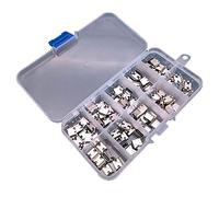 Cjuide 100 Pcs/Lot 10 ModèLes de Connecteurs de Quai de Chargement USB de Type C MéLangent 6 Broches et 16 Broches pour Les Kits de RéParation de TéLéPhone et de Produits NuméRiques