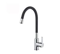 CJVIHVVAY Gel de silice Nez n'importe Quelle Direction Robinet Cuisine Rotatif mélangeur d'eau Froide et Chaude Torneira Cozinha à poignée Unique