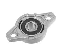 CJVIHVVAY Palier à Semelle rhombique en Alliage de Zinc, 8/10/12/15 mm, palier de butée Auto-alignant, boîtier de Bloc monté, roulement linéaire(KFL003 17MM)