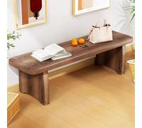 CJWKXQOL Banc Bois Interieur, Banc étroit en Bois de Style Campagnard pour Fleurs en Pot pour Jardin, Balcon, Décoration Intérieure(90x20x35cm)