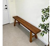 CJWKXQOL Banc en Bois, Banc d'Appoint Woody en Bois Massif pour Fleurs en Pot pour Jardin, Balcon, Décoration Intérieure(80x26x45cm)