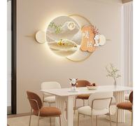 CJWKXQOL Décoration Murale 3D LED Éléphant, Sculpture Murale Lumineuse avec Télécommande, Lampe Murale Moderne pour Salon, Entrée, Couloir, Chambre(G-Yellow,150 * 70cm/59 * 27.5in)