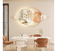 CJWKXQOL Décoration Murale 3D LED Éléphant, Sculpture Murale Lumineuse avec Télécommande, Lampe Murale Moderne pour Salon, Entrée, Couloir, Chambre(B-Yellow,150 * 70cm/59 * 27.5in)