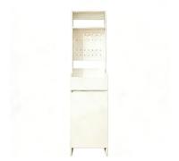 CJWKXQOL Meuble d'entrée Vestiaire, Console d'entrée avec Rangement à Chaussures, pour Couloir, Salon, Chambre à(White,45x35x200cm)