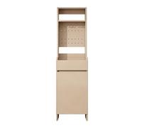 CJWKXQOL Meuble d'entrée Vestiaire, Console d'entrée avec Rangement à Chaussures, pour Couloir, Salon, Chambre à(Khaki,35x35x200cm)