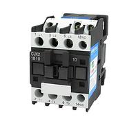 CJX2-1810 35mm DIN Rail Mount AC Contacteur 3 Pôles Une NO 110V Bobine 32A Interrupteur automatique