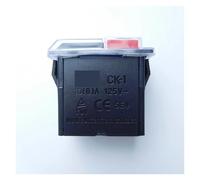 CK-1 125V 10(8) A Waterproof Dustproof Electromagnetic On Off Push Button Switches Pushbutton Switch for Grinding Wheel Machine