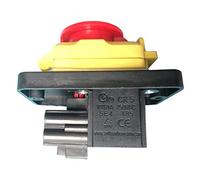 CK-5 Interrupteur à bouton-poussoir électromagnétique étanche 250 V 10 (8) A 4 broches pour outils électriques industriels de menuiserie et métallurgie