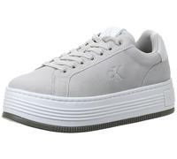 CK Jeans Bold Flatform Low Baskets pour femme, Moonstruck/blanc brillant, 37 EU