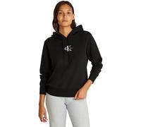 CK Jeans Femme Monologo Hoodie J20j225358 Sweat À Capuche, Black (CK Black), XXL EU