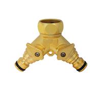 CK Tools G7918 Systèmes D'Arrosage Connecteur De Robinet 2 Voies 3/4"