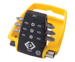 CK Tools T4517 Embout De Tournevis Clip - PZ Lot De 7