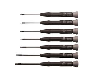 CK Tools T4874X Jeu De Tournevis Précis Hexagonal De 7