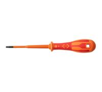 CK Tools T49246-1 Dextro VDE Slim Modulo Tournevis SL-PH1 X 100mm