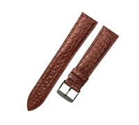 CKAKZTPTEV Bracelet en cuir ciré classique à changement rapide for hommes et femmes(Brown-Black-K1,14mm)