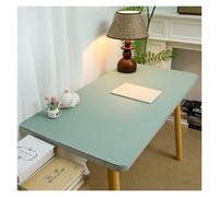 CKAKZTPTEV Tapis de Souris antidérapant en Cuir avec Papier buvard(Light Green,40x100cm)