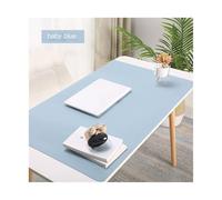 CKAKZTPTEV Tapis de Souris antidérapant for Ordinateur Portable(Light Blue,100X50CM)