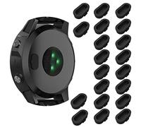 CKANDAY Lot de 20 protections de port de charge pour Fenix 7/7S/7X 5/5S/5X Plus/6S 6 6X, bouchons anti-poussière en silicone compatibles avec Garmin Venu 2/Vivoactive 3/4/Instinct 2/Forerunner