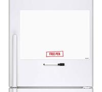 CKB LTD Blank A3 Magnetic Tableau Frigo Mémo Magnétique Conseil Réfrigérateur Magnétique avec Un marqueur Conseil - Mémo Drywipe Tableau Blanc Cuisine Notice Board Grande A3