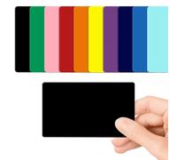 CKB LTD Lot de 100 cartes vierges en plastique PVC noir mat 760 microns standard CR80 86 x 54 mm imprimables pour imprimantes de cartes d'identité (finition noire mate)
