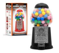 CKB LTD Machine à bonbons rétro distributeur de friandises tirelire boîte à monnaie pièce monnayée économiseur H23cm (taille petite 23 x 12,5 x 11,5cm) (Noir)