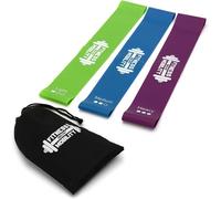 Ckb Ltdset De 3 Resistance Bands Set Loop Bands Bande De Resistance Équipement D'exercices Pour Musculation Bandes Élastiques Pour Fitness Latex, Pilates Yoga Physiothérapie Flexibilité Réeducation