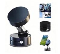 CKDSA Support magnétique pour téléphone portable rotatif à 360° réglable et pliable à ventouse - Noir - Multi-scénario - Support de téléphone pour salle de sport, bureau, salle de bain, cuisine