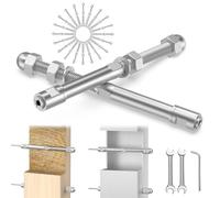 CKE - Lot de 20 tendeurs de câble sans emboutissage de 0,3 cm pour poteaux en bois/métal, matériel de garde-corps en acier inoxydable T316 CR306