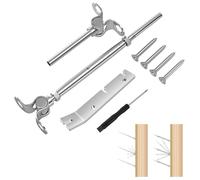 CKE Lot de 25 kits de rampe de câbles T316 en acier inoxydable pour câbles de câble en acier inoxydable, tendeur à bascule et extrémité pour systèmes de rampe de câbles