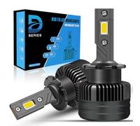 Ckeibt D2S Lot de 2 ampoules de phare LED Plug and Play, 12 000 lm, super lumineuses, 90 W, 6 000 K, Xénon blanc, remplacement OEM D2S D4S