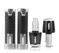 CKFDJRNAE 7/8" 22mm Poignées Moto Moto 22mm Poignées Poignées De Guidon Extrémités Prise pour H&Onda CBR 600 400 900 650 150 125 300 500 929 954 1000 250 R/RR/F/XX(23)