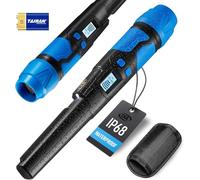 CKG Pinpointer Détecteur de métaux Professionnel à 360° pour Adultes avec écran LCD et 3 Modes d'alerte Entièrement étanche IP68 Bleu