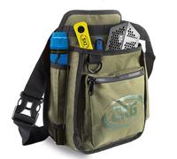 CKG Sac de détection de métaux pour détecteurs de métaux, Sac à Outils pour Pinpointer, Pochette de détection de métaux Portable Multifonction pour Accessoires de détecteur de métaux, Vert
