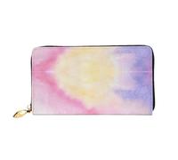 CKGODGF Rainbow. Portefeuille long en cuir avec fermeture éclair pour homme et femme