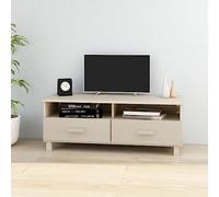 CKioict Amar Armoire de salon, buffet, TV, en pin massif, marron miel, 106 x 40 x 40 cm, convient pour chambre à coucher, salon, bureau