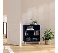 CKioict Armoire multi-usages - Buffet de salon - Noir - 57 x 35 x 70 cm - Matériau dérivé du bois - Pour cuisine, salon, salle à manger