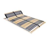 CKioict Lit de jour, lit double, lit simple, sommier à lattes, avec 42 lattes, 7 zones, 100 x 200 cm, convient pour chambre d'amis, chambre à coucher