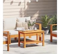 CKioict Table basse - Meuble de salon pour salle à manger - Intérieur - 70 x 40 x 45 cm - En bois d'acacia massif