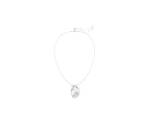 CKJ Femmes Pendant Necklace, Silver, One Size