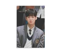 ckklik Astro Poster Art K-Pop Fan Print Esthétique Décoration murale Portrait de garçon mignon Cadeau d'amateur de musique Décoration d'intérieur moderne Vibes Art Impression Cadeau 30,5 x 45,7 cm
