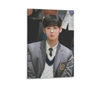 ckklik Astro Poster Art K-Pop Fan Print Esthétique Décoration murale Portrait de garçon mignon Cadeau d'amant de musique Décoration d'intérieur moderne Vibes jeunes Art Print Cadeau 30,5 x 45,7 cm