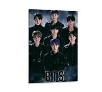 ckklik BTS Affiche d'art K-Pop - Décoration murale de groupe de musique - Décoration d'intérieur moderne - Cadeau esthétique pour les fans - Décoration élégante de chambre - Cadeau tendance - 50,8 x