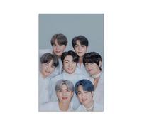 ckklik BTS Group Poster K-Pop - Décoration murale esthétique - Cadeau pour les amateurs de musique - Cadeau moderne pour chambre à coucher - Marchandise unique pour fans de célébrités - Décoration de