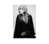 ckklik Impression d'art portrait noir et blanc - Décoration murale vintage élégante - Décoration d'intérieur - Idée cadeau unique pour les amateurs de musique - Œuvre d'art moderne minimaliste - 50,8