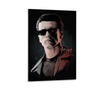 ckklik Poster d'icône rebelle - Décoration murale vintage - Décoration cinématographique pour la maison, le bureau, le salon - Idée cadeau unique - 61 x 91,4 cm - Encadré